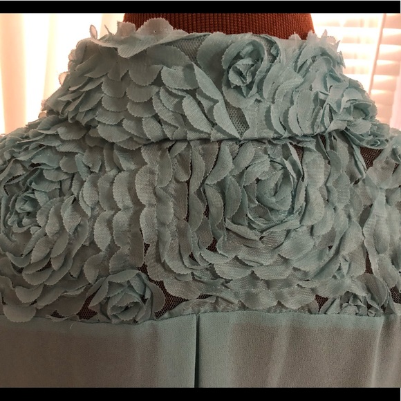 Sans Souci Sheer Sleeveless Blouse, Sz Small - Picture 4 of 9